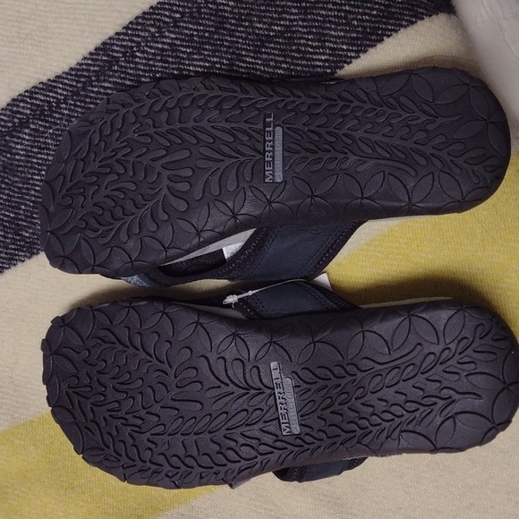 Merrell Black and Gray Terrain Comfort Sandals Sz 8 - Picture 5 of 9